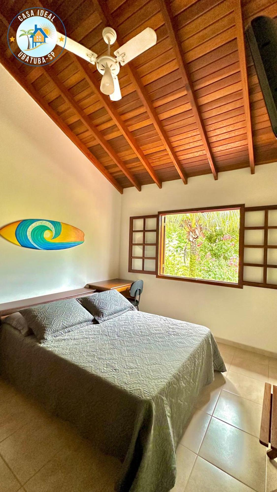 Casa ideal em condomínio fechado a 200m da Praia Maranduba, área de lazer completa Ubatuba Exterior foto